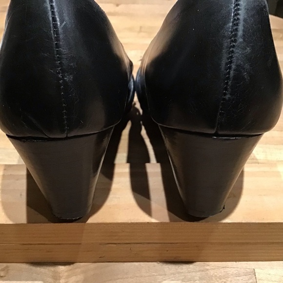 Steve Madden “Banks” peep toe wedge heel. 9.5 - Picture 7 of 8